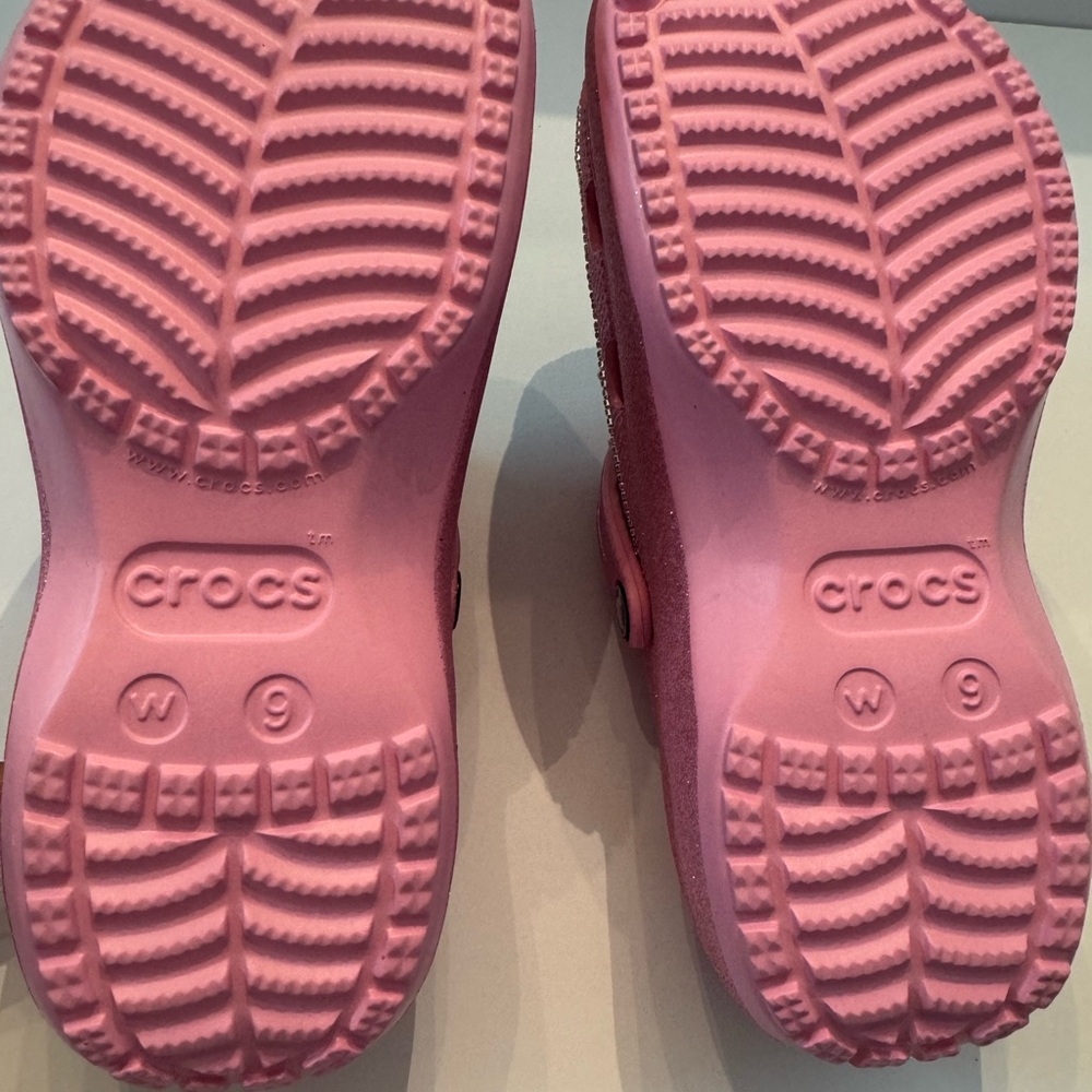 Pink & Green Crocs, AKA - Picture 6 of 6